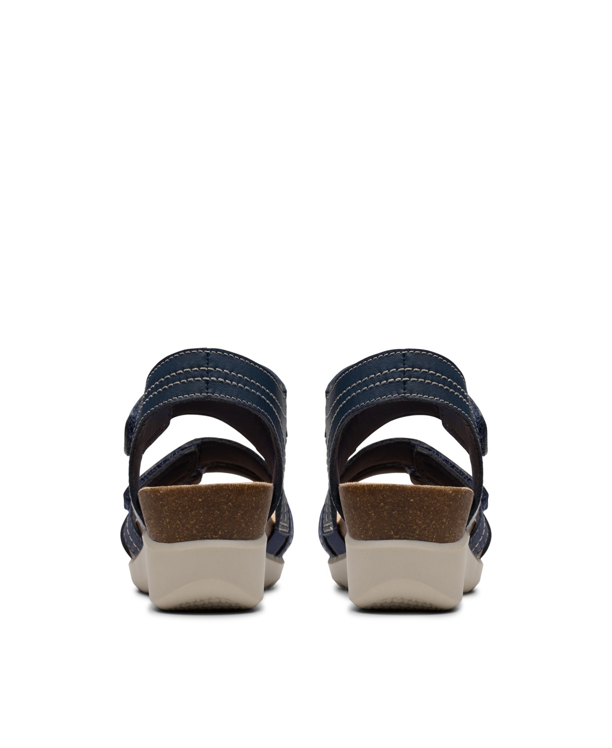 Clarks ® Calenne Clara Wedge Sandal In Blue