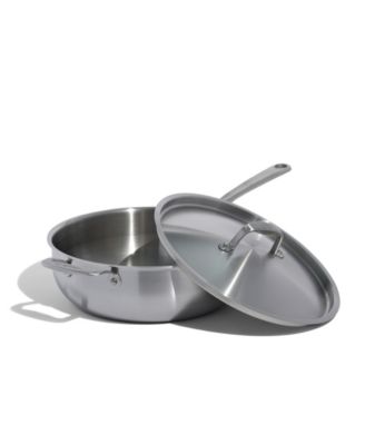 Stainless Steel Clad 10-Piece Cookware Set
