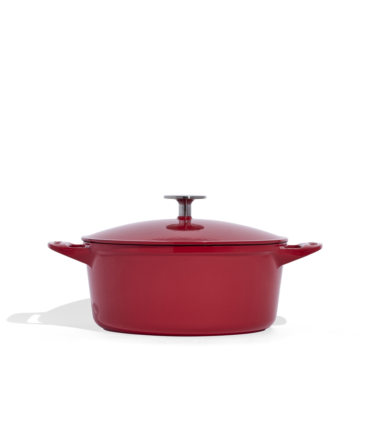 Made In Enameled Cast Iron 5.5-quarts Round Dutch Oven With Lid