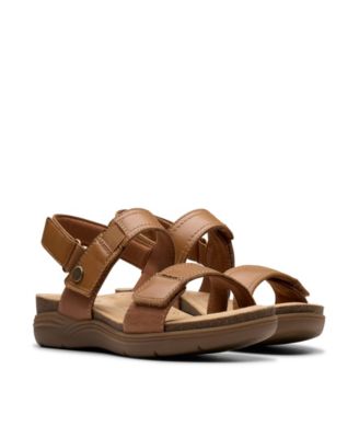 Collection Women's April Clover Riptape Flat Sandals