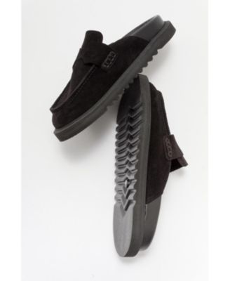 Laven Suede Leather Clogs