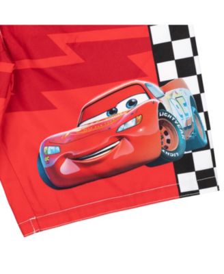 Boys Pixar Lightning McQueen Swim Trunks Bathing Suit