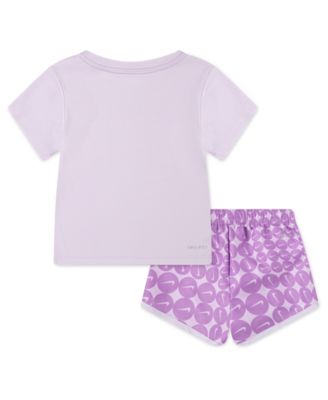 Toddler Girls Just Do It Logo T-Shirt & Shorts, 2 Piece Set