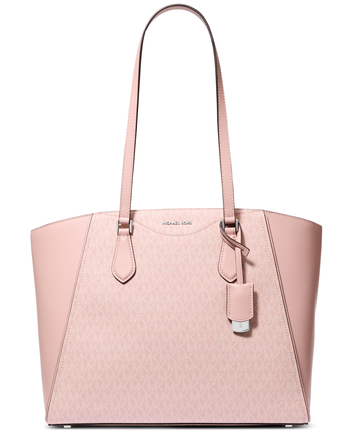 Michael Michael Kors Taryn Logo Large Top Zip Tote - Smokey Rose