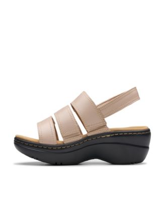 Merliah2 Bali Wedge Leather Casual Sandals