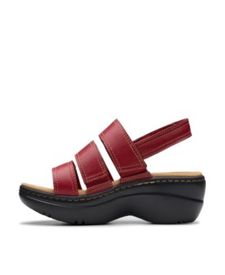 Merliah2 Bali Wedge Leather Casual Sandals