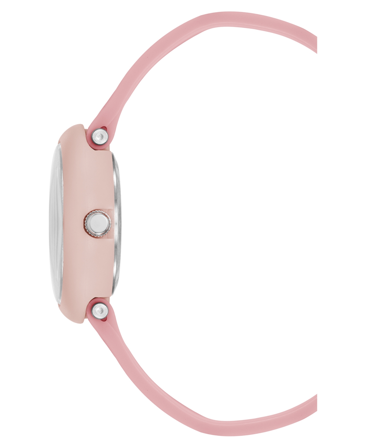 ARMITRON KID'S QUARTZ DOTTIE PINK SILICONE WATCH, 30MM 