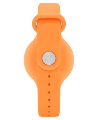 Kid's Quartz Happy Pals Orange Silicone Watch, 38mm