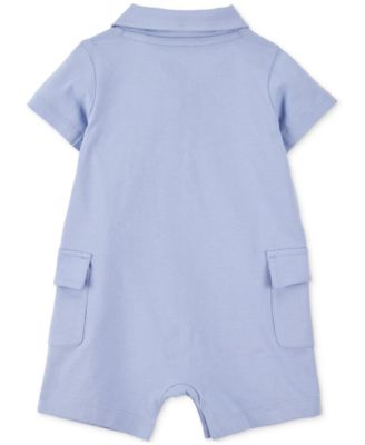 Baby Boys Pickleball Cotton Romper