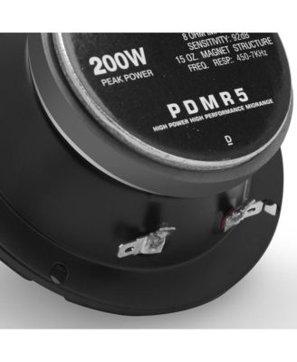 5" High-Performance Mid-Bass Mid-Range Woofer Driver - PDMR5