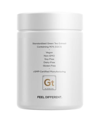 Liposomal Green Tea+ Ultra Potency - EGCG 90% Green Tea Extract, Matcha Green Tea Powder, Peppermint, Lemon Peel - 60 Capsules