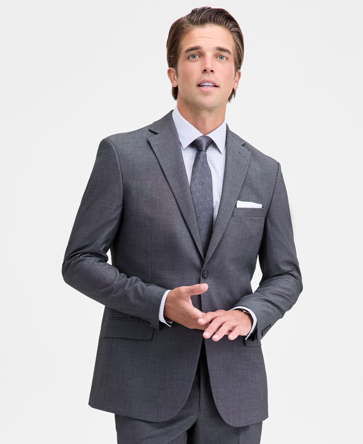 Men's Modern-Fit Nested Fall Suit