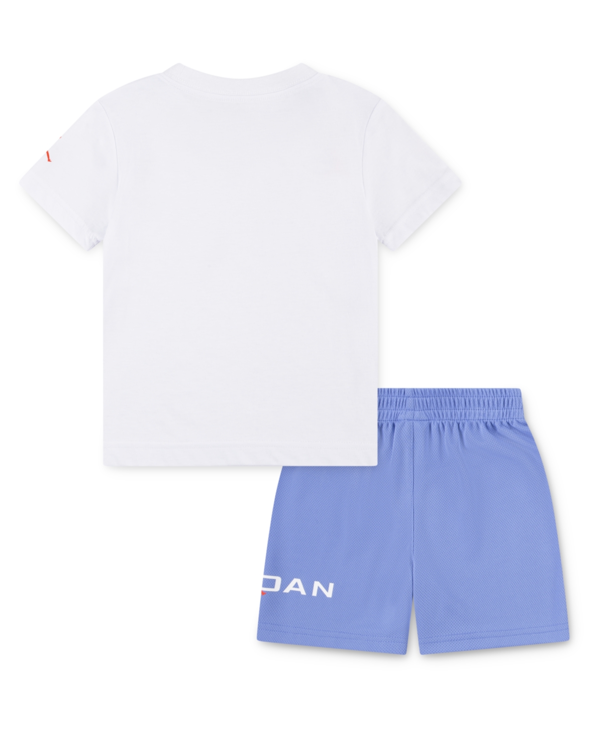 Shop Jordan Little Boys 2-piece Baseline T-shirt And Shorts Set In Royal Pulse
