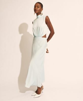 Women's Delphine High-Neck Cut-Out Maxi Dress