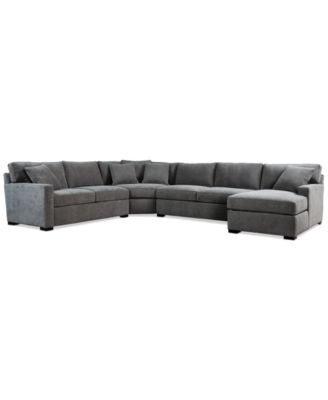 Radley 4-Pc. Fabric Sleeper Sectional Sofa, Exclusively at Macy's