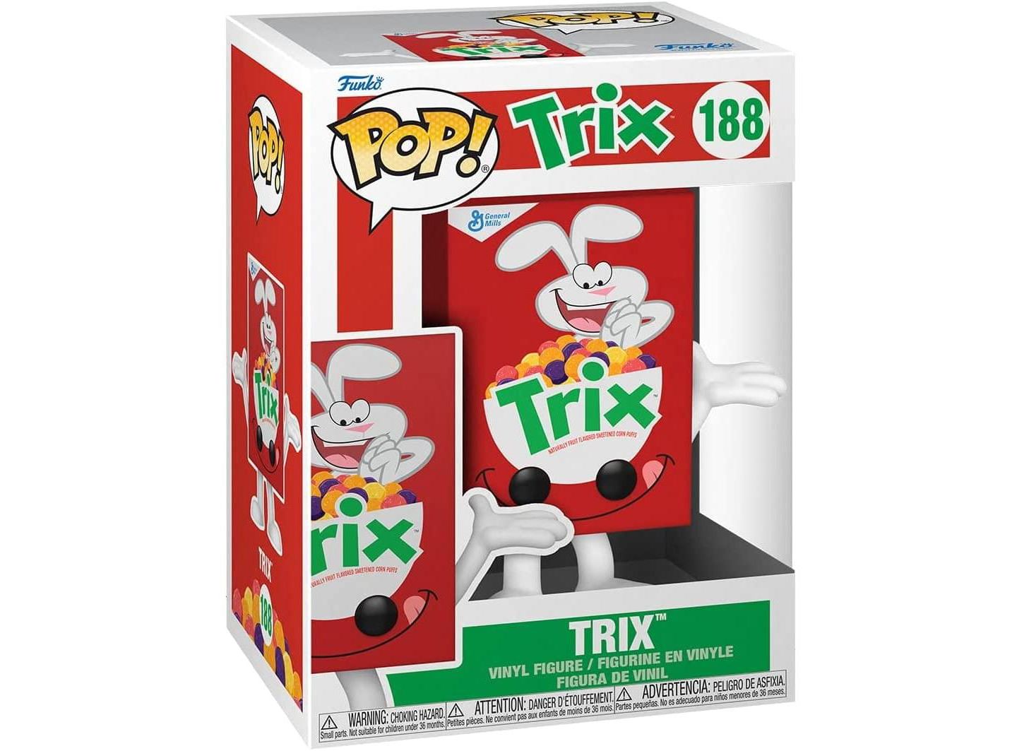 Детская фигурка Funko Pop! Trix Cereal Box 3.75" Action Figure, Ages 3+ — фото 2
