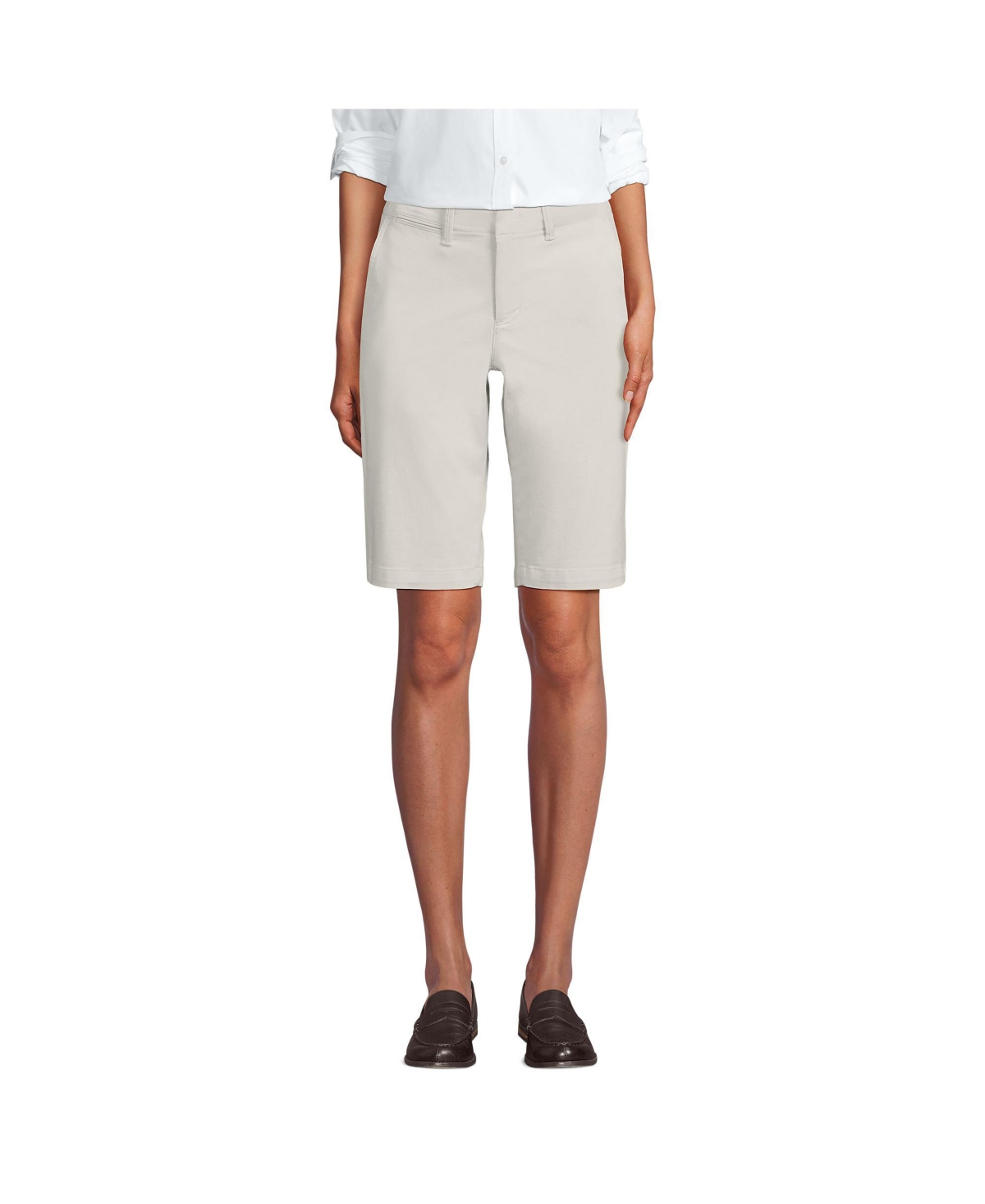 Women's Classic 12&#x22; Chino Shorts - Light stone