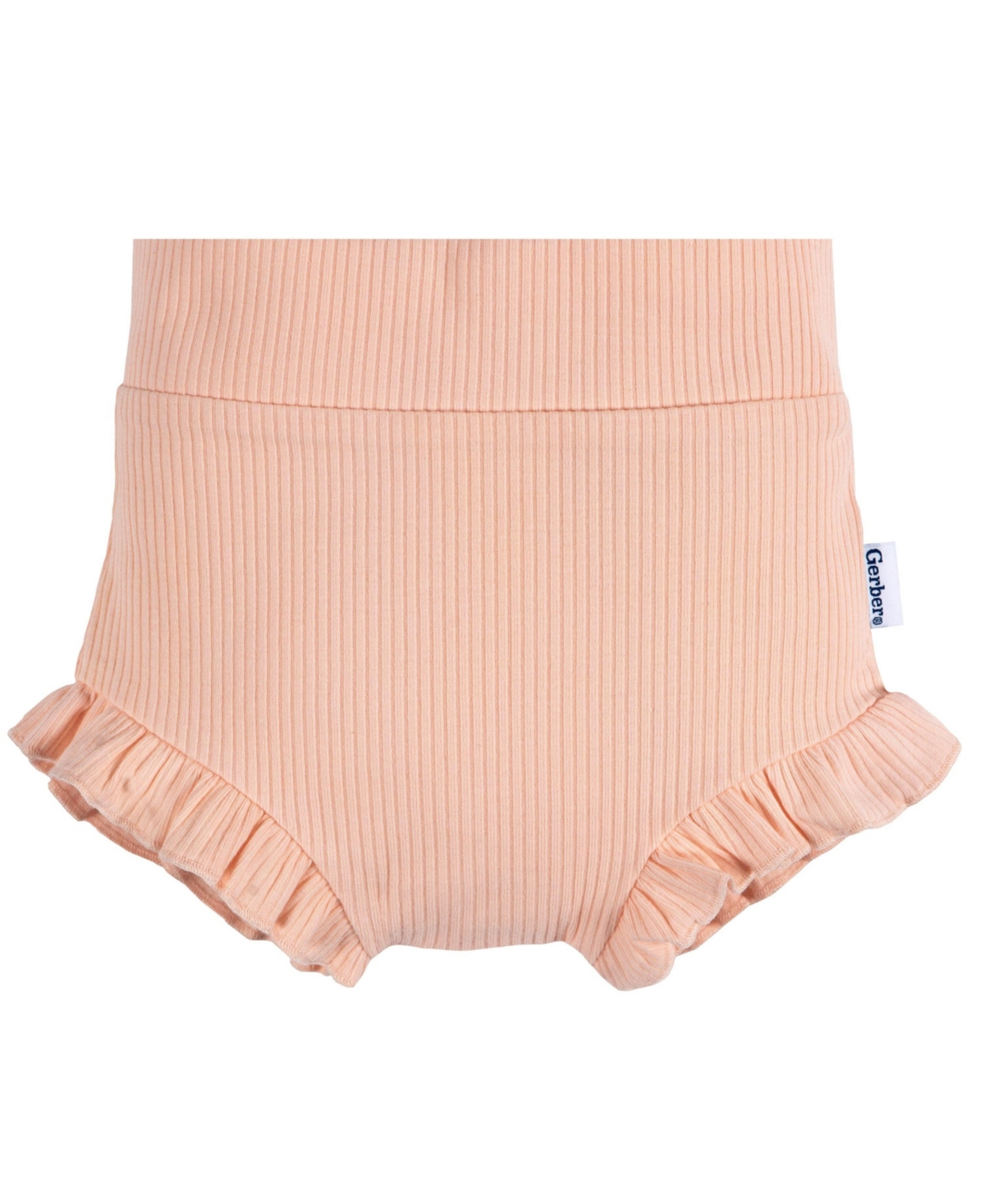Gerber Baby Girls Bubble Shorts, 3-Pack