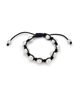 Baroque Freshwater Pearl Strand Bracelet with Cord String