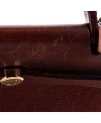 Pre-Owned Hermes PM Herbag Toile and Leather