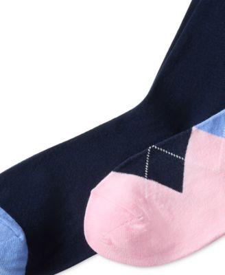 Men's Argyle Slack Socks, 2-Pack