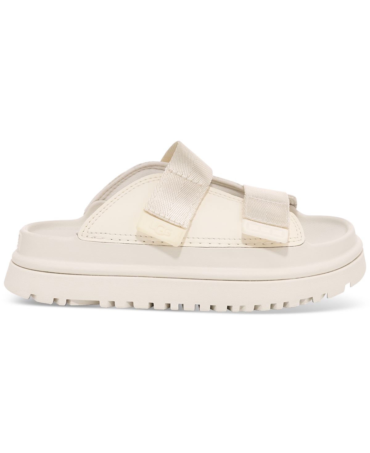 Ugg Goldenglow Ivory Fabric Blend Slippers