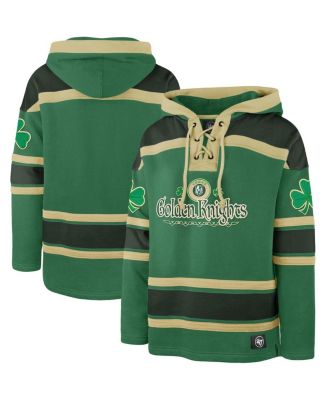 '47 Brand - Men's Kelly Green Vegas Golden Knights St. Patrick's Day McLucky Superior Lacer Pullover Hoodie