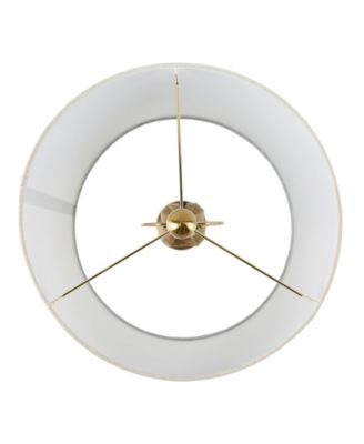 26.5" Zirconia Faceted Glass Table Lamp