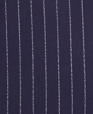 Men's Classic-Fit Pinstripe Double-Breasted Suit Separate Vest