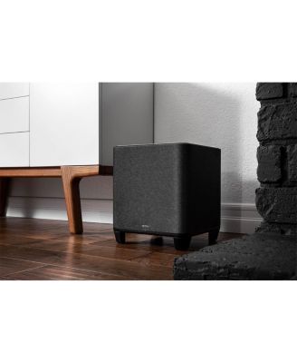 Home Sound Bar 550 with Dolby Atmos and HEOS Built-in and Denon Home Wireless 8" Subwoofer with HEOS