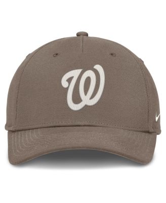 Men's Brown Washington Nationals Rise Performance Adjustable Hat