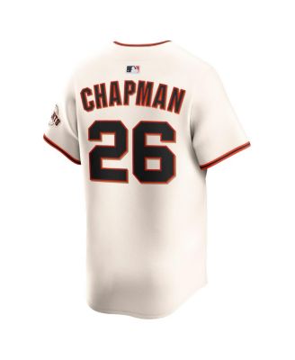 Men's Matt Chapman Cream San Francisco Giants Home Limited Player Jersey