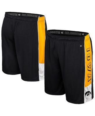 Colosseum - Men's Black Iowa Hawkeyes Quantum Shorts