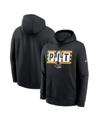 Nike - Men's Black Pittsburgh Steelers Hometown Fleece Pullover Hoodie