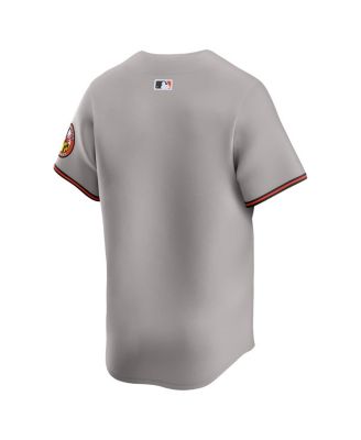Men's Gray Baltimore Orioles Road Limited Jersey