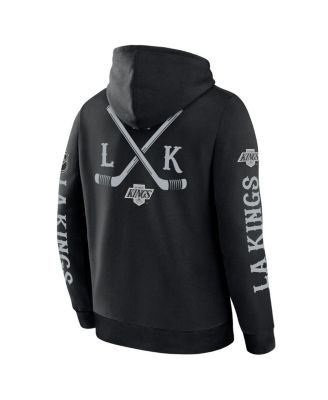 Men's Black Los Angeles Kings Big City Legacy Fleece Pullover Hoodie
