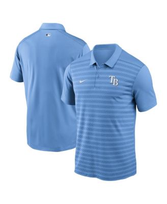 Nike - Men's Light Blue Tampa Bay Rays Authentic Collection Victory Performance Polo Shirt