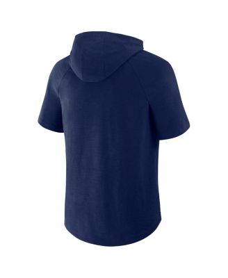 Men's&nbsp;Athletic Navy Denver Nuggets Pass Legend Hooded T-Shirt