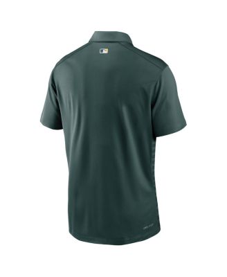 Men's Green Athletics Authentic Collection Victory Performance Polo Shirt