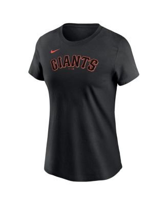 Women's Jung Hoo Lee Black San Francisco Giants Fuse Name Number T-Shirt