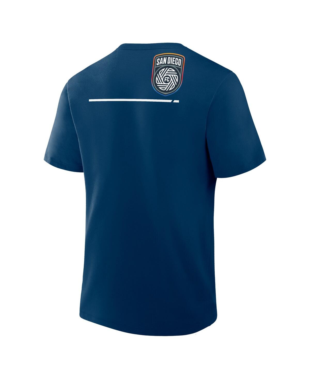 Fanatics Men's Navy San Diego Fc Corner Kick Legacy T-shirt In Navy