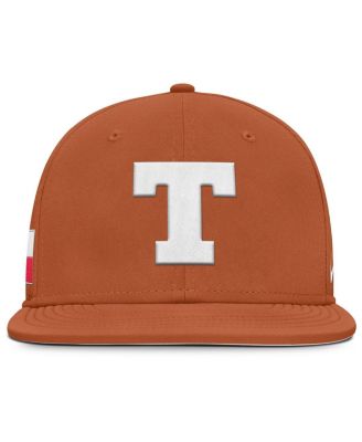 Men's Texas Orange Texas Longhorns On-Field Dugout True Performance Fitted Hat