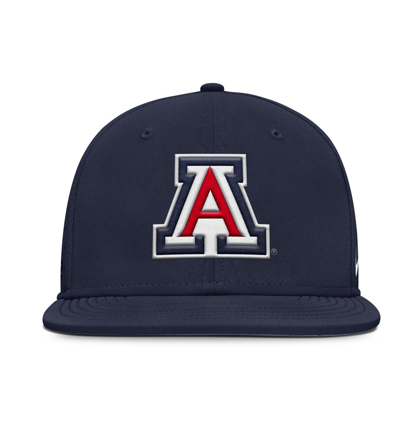 Мужская кепка Nike Navy Arizona Wildcats On-Field Dugout True Performance Fitted Hat — фото 5
