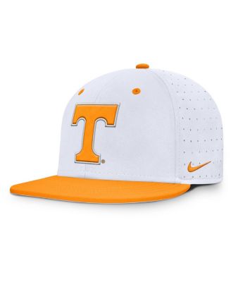 Men's White Tennessee Volunteers On-Field Dugout True Performance Fitted Hat