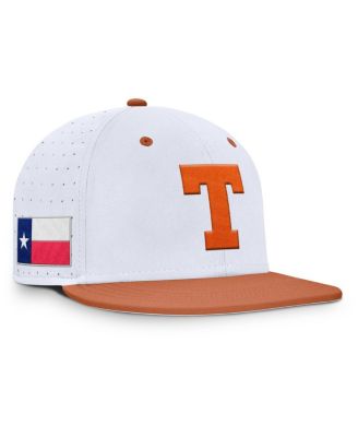 Nike - Men's White Texas Longhorns On-Field Dugout True Performance Fitted Hat