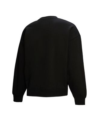 Women's Black Los Angeles Lakers Hardwood Classics Home Team Pullover Sweatshirt