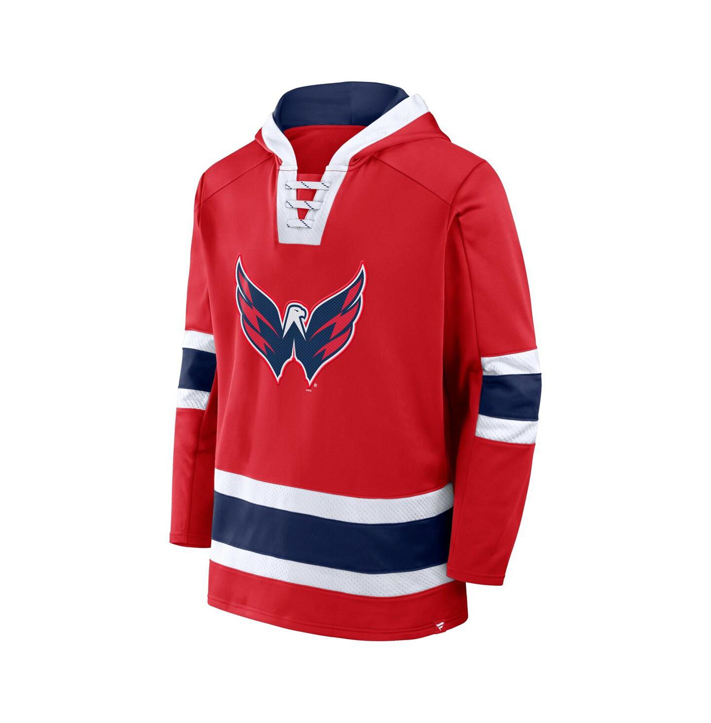 Мужская флисовая худи Fanatics Washington Capitals Inside Line, Red — фото 3