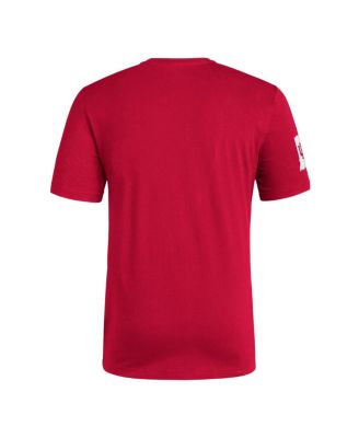 Men's Crimson Indiana Hoosiers Fresh Wordmark T-Shirt