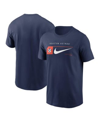 Nike - Men's Navy Houston Astros Team Swoosh Lockup T-Shirt