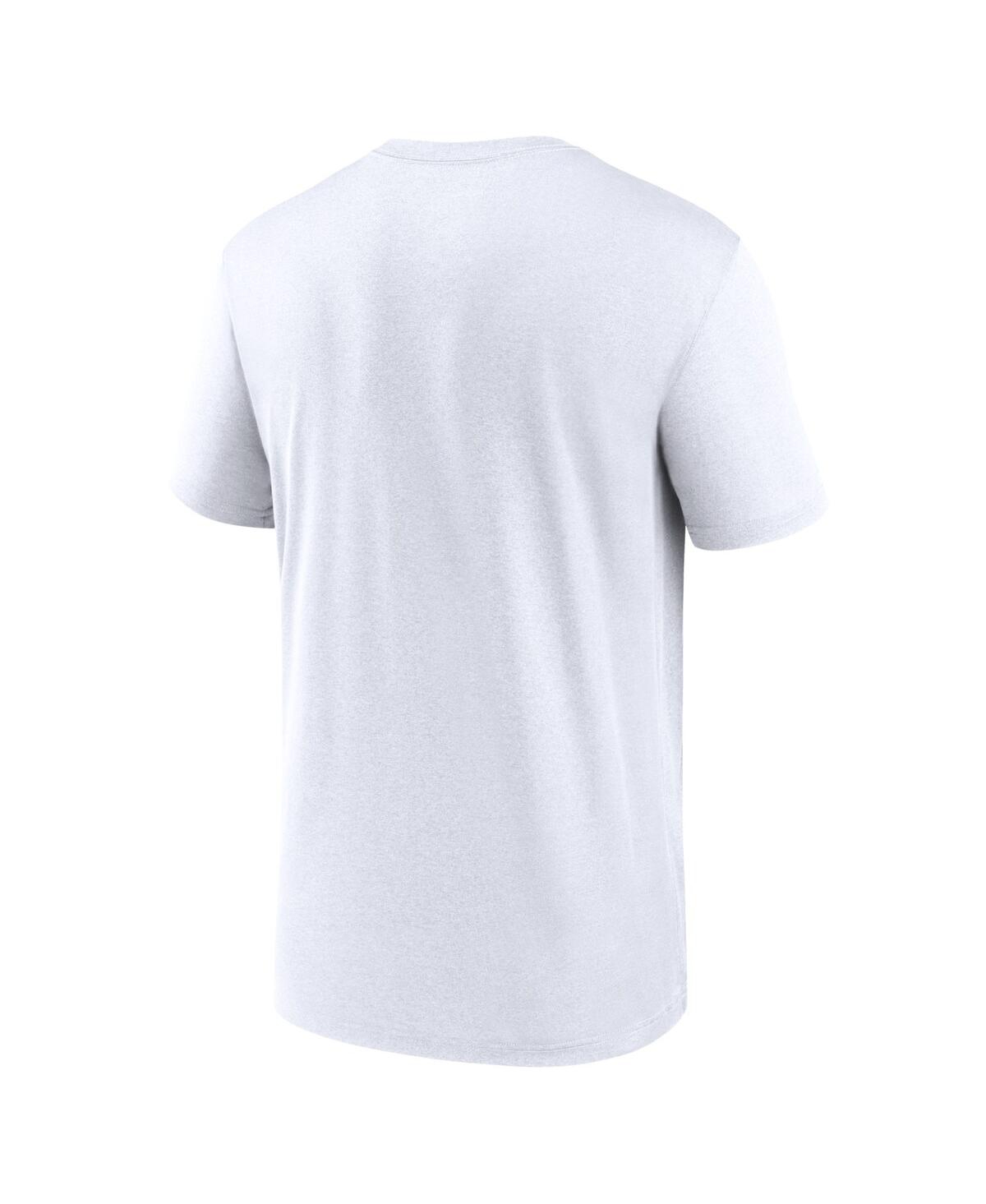 Nike Men's White Usc Trojans Primetime Evergreen Wordmark T-shirt In White